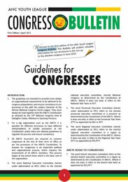 Congress Bulletin: First Edition - April 2015
