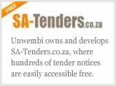 SA-Tenders.co.za, Unwembi owns and develops the SA-Tenders.co.za website, where hundreds of tender notices are easily accessible free of charge webite